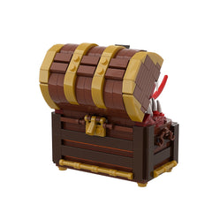 Treasure Chest Monster Building Block Toy