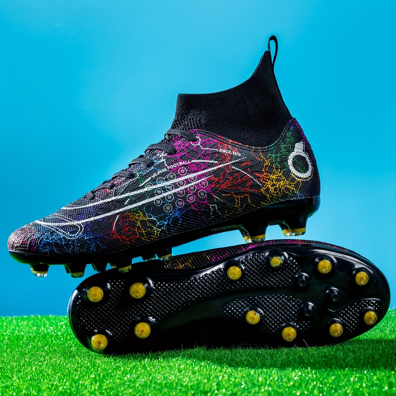 Boy's Non Slip AG Soccer Cleat for Training Competition