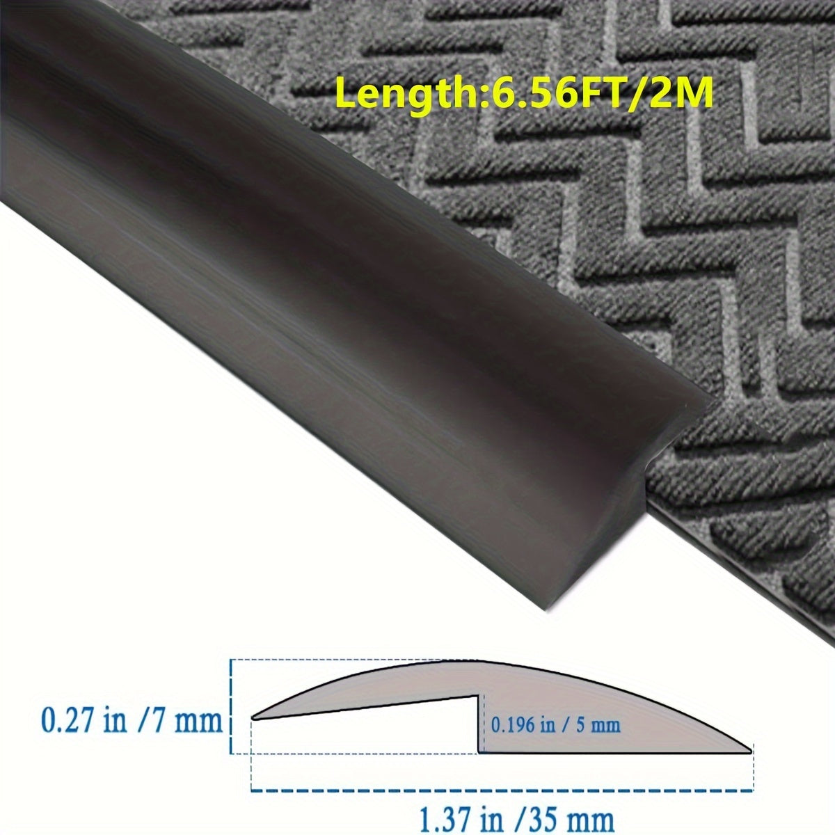 Floor Transition Strip Self Adhesive PVC Threshold Transitions