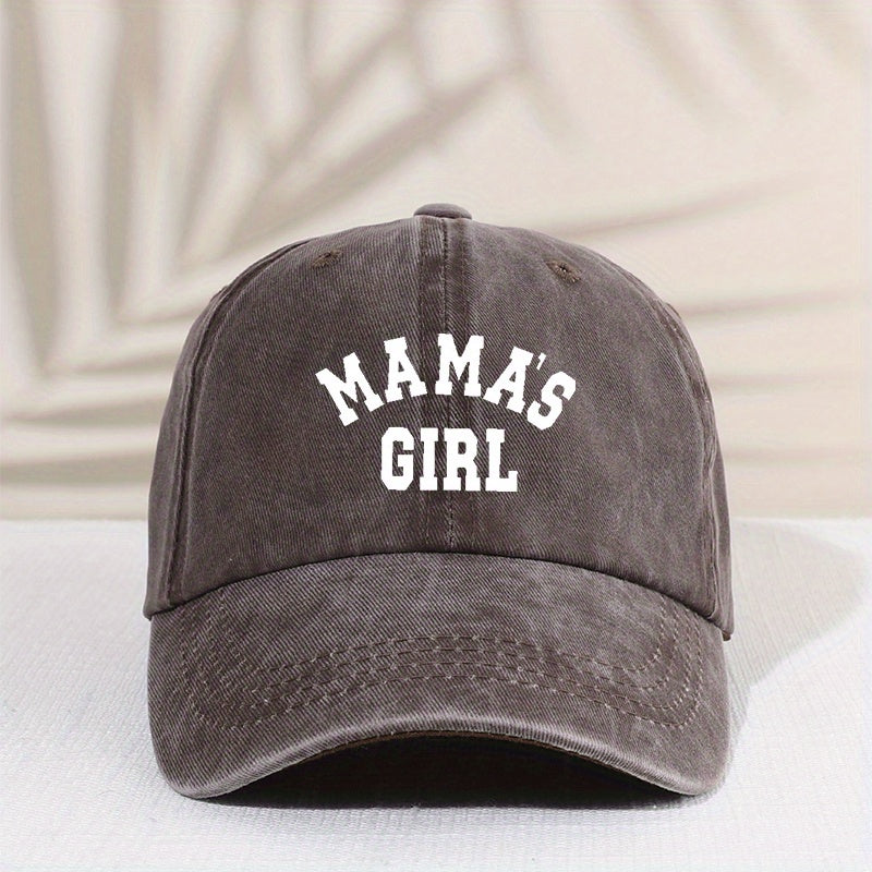 Kids Distressed Vintage Baseball Cap Sunshade Embroidered Outdoor Activity Hat