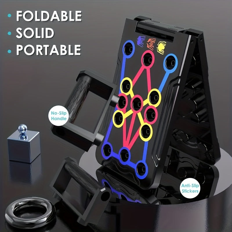 Multifunctional Push Up Board Foldable 20 In 1 Chest Muscle Exercise Equipment