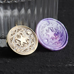 Embossed Fire Paint Seal Stamp Zinc Alloy Seal Stamp Head for Gift Wrapping