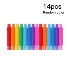 Colorful Elastic Spiral Tube Toys for Kids & Adults