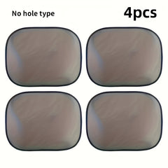 2pcs Car Side Window Sunshade Stickers Heat Insulation for Most Cars