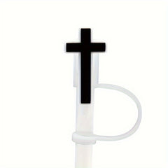 Reusable Straw Tip Covers - Silicone Stops for 6 8mm Straws