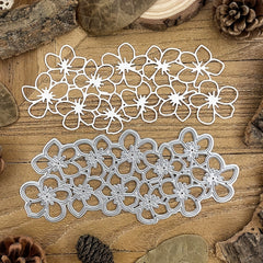 Flower Border Metal Cutting Dies DIY Scrapbooking Greeting Cards