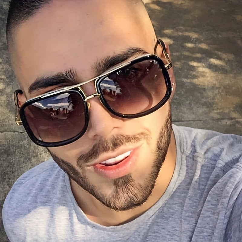 Men's Square Sunglasses for Vacation
