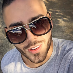 Men's Square Sunglasses for Vacation