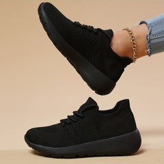 Breathable Lightweight Woven Shoes Non Slip Running Sneakers