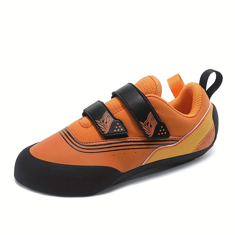 Boy's Double Hook And Loop Fastener Climbing Shoes