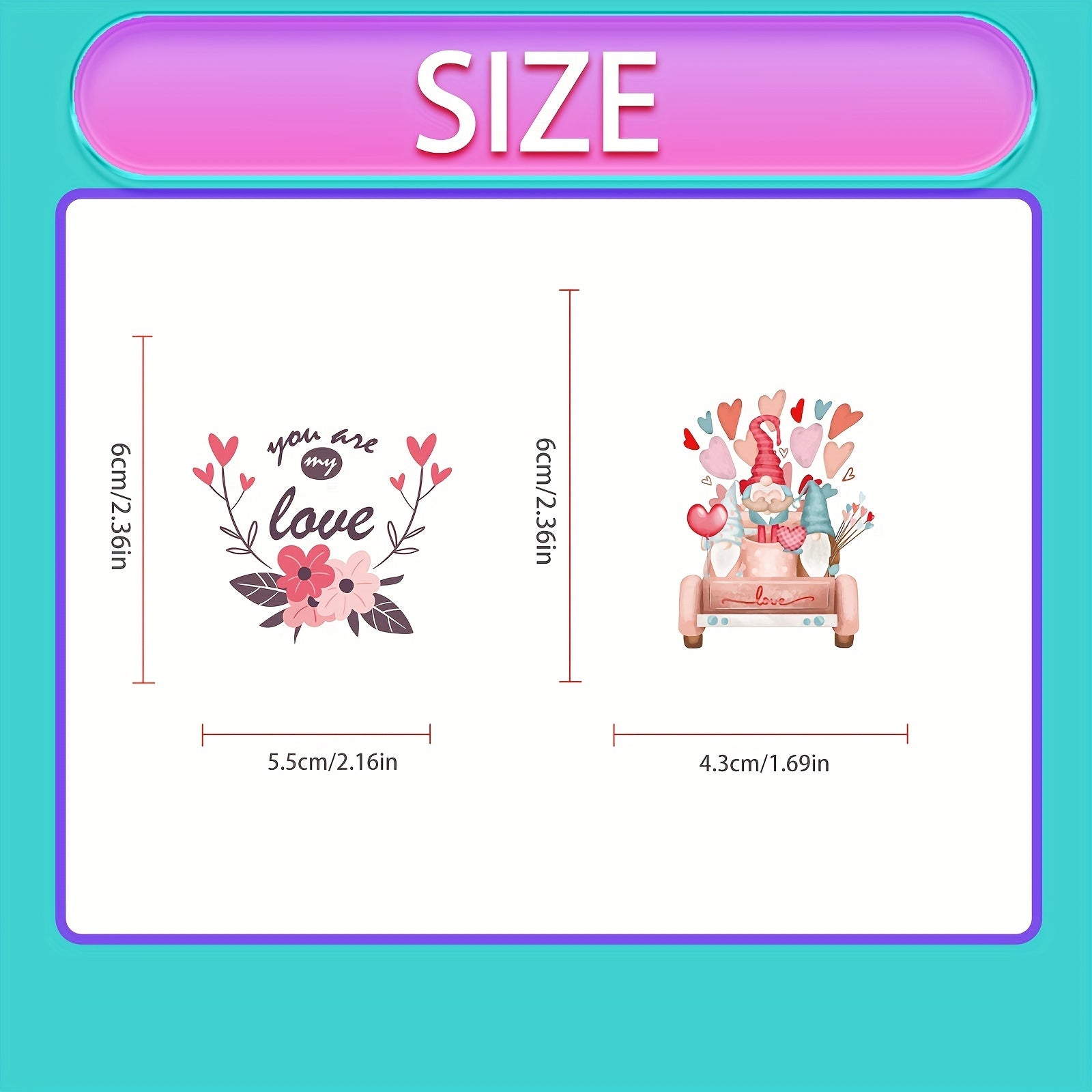 100pcs Sweet Series Ins Style Cartoon Stickers For Notebook