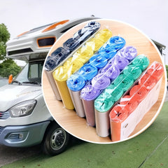 75pcs 5 Roll 4 Gallon Disposable Trash Bags