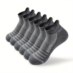 AceFine 6 Pairs Short Sports Socks Thick Low Cut Ankle Women's Stockings