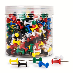 500pcs Random School Supplies Push Pins