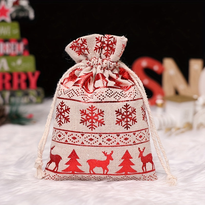 Christmas Gift Bag Navidad Christmas Decorations Party Favors
