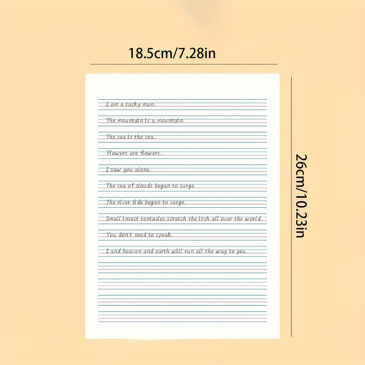 2x Primary School English Homework Books 16k 30 Sheets