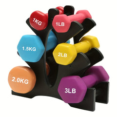 3 Tier Dumbbell Rack for Home & Gym Holds up to 88 KG Without Dumbbells