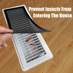 4pcs Floor Register Traps Keep Insects Out - Air Vent Covers