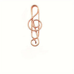 30pcs Cartoon Paper Clips Music Note Rabbit Easy To Organize Paper Clips