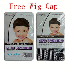 Gradient Heat Resistant Synthetic Wig + Cap