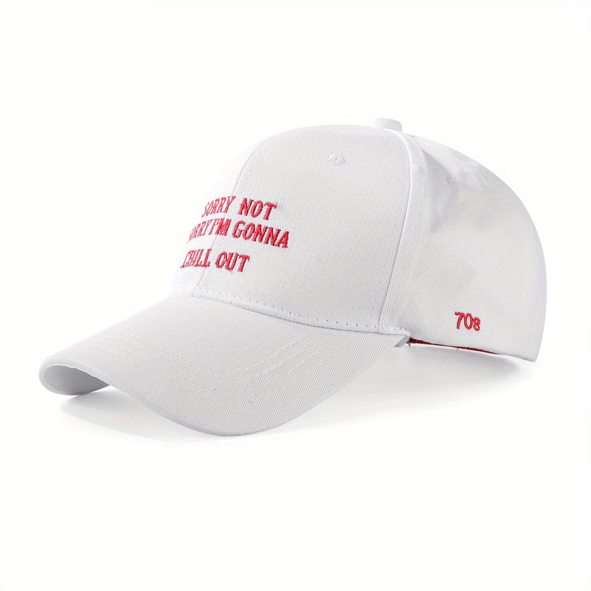 Letter Embroidery Cotton Baseball Cap Unisex Dad Hats Adjustable Casual Sun Hats