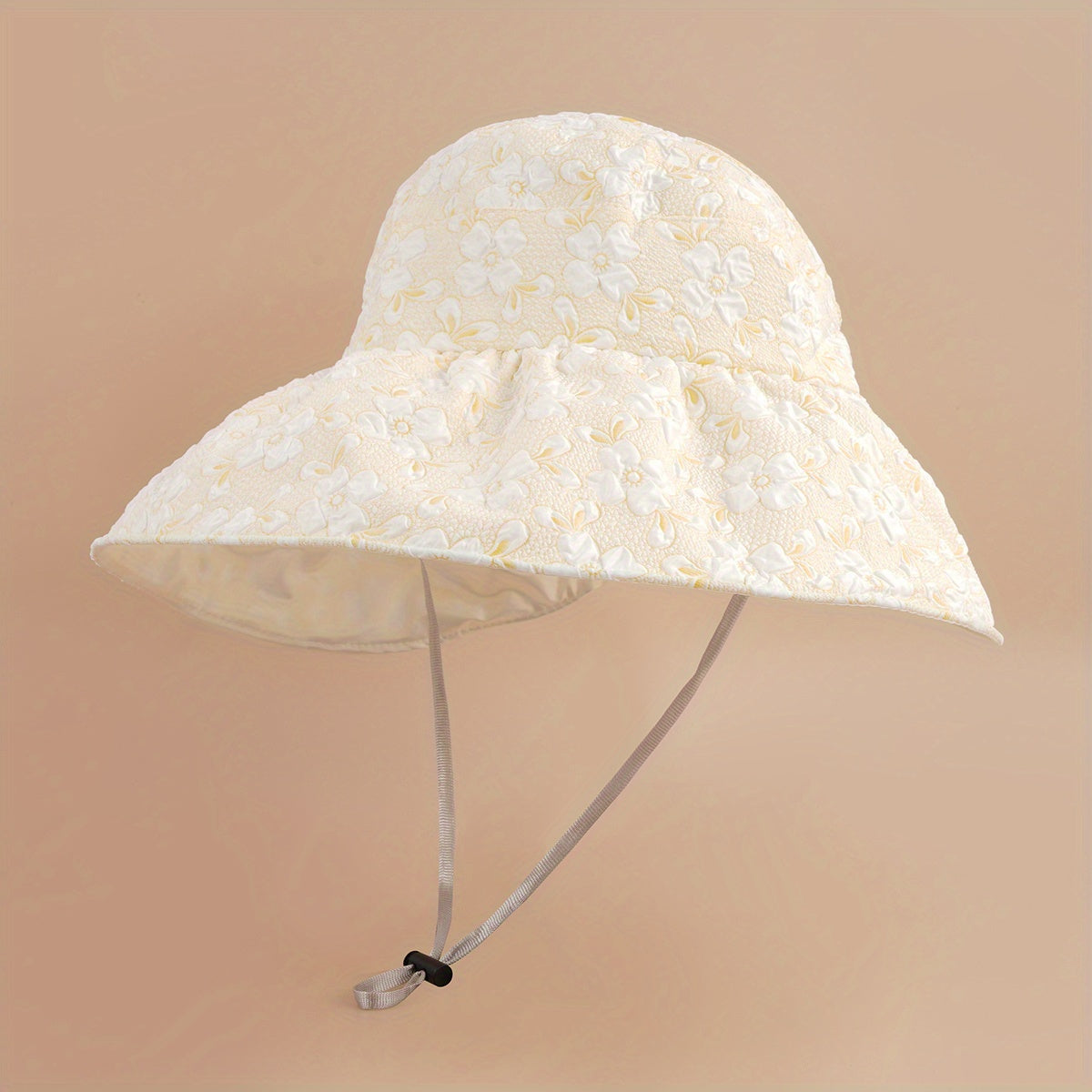 Lace Flower Bucket Hat Sunshade Basin Hat