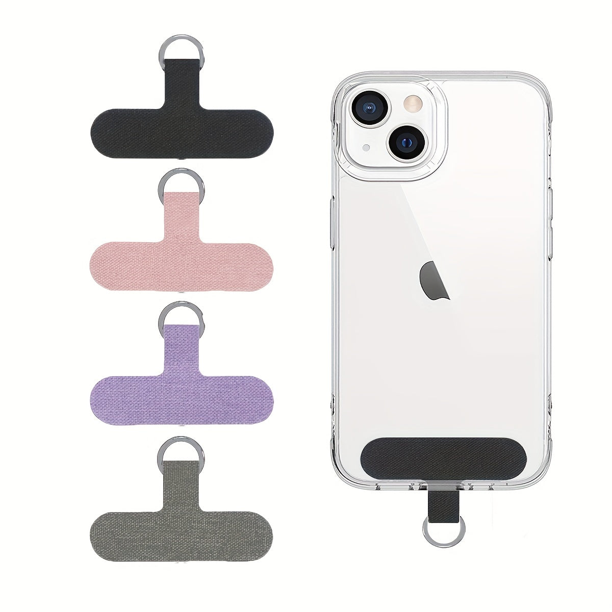 10pcs Phone Lanyard Clip w/ Card Holder Keep Phone Secure Hands-Free