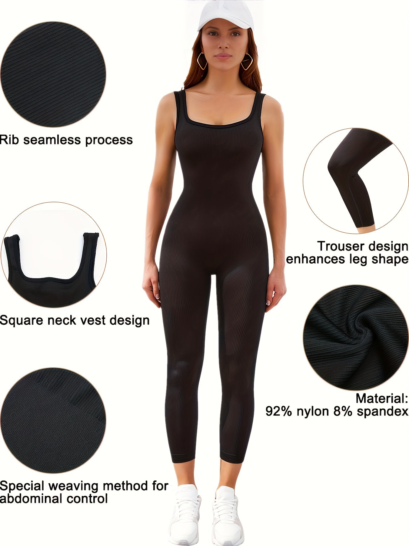 Tummy Control Butt Lifting Slimming Jumpsuit