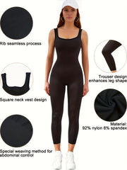 Tummy Control Butt Lifting Slimming Jumpsuit