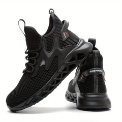 Men's Steel Toe Work Safety Shoes Puncture Proof Lightweight