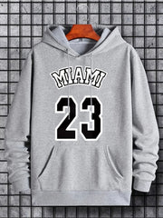 Miami 23 Graphic Hoodie for Men