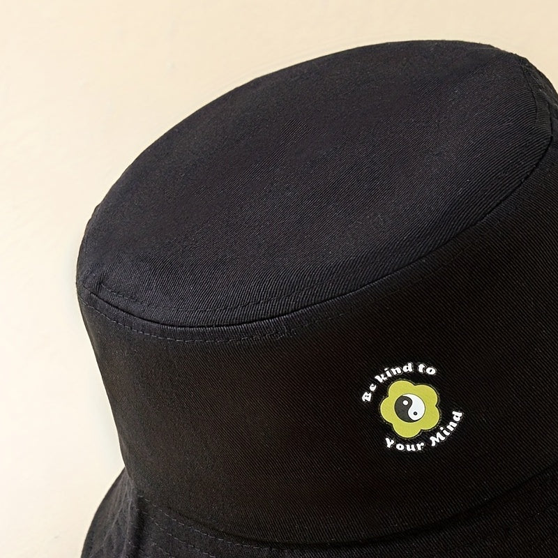 Tai Chi Flower Pattern Fisherman Hat - Be Kind To Your Mind