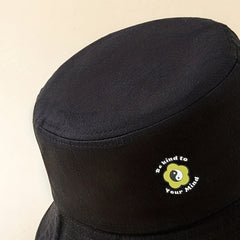 Tai Chi Flower Pattern Fisherman Hat - Be Kind To Your Mind