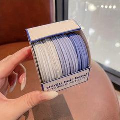 5pcs Colorful Hair Tie Hair Bands Ponytail Holders for Girls