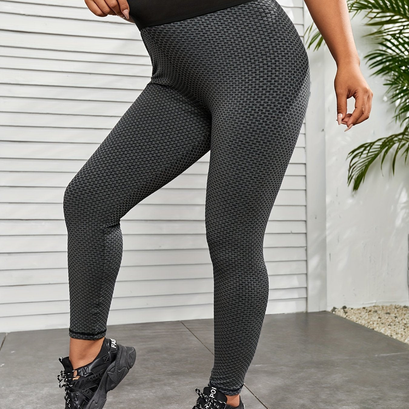 Honeycomb High Rise Skinny Leggings