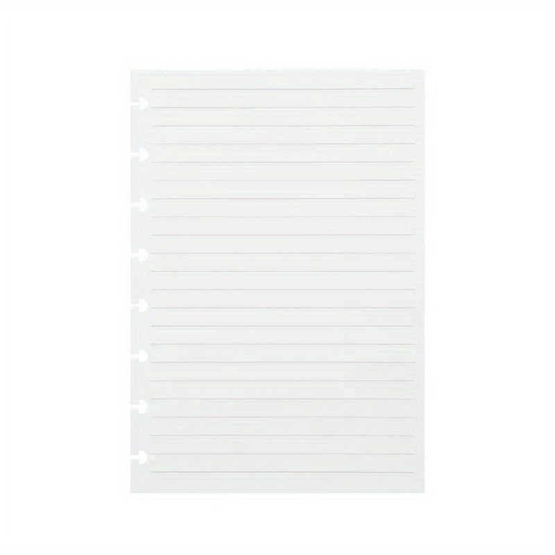 60 Pages Mushroom 8-Hole A5 Refill Paper for Disc Bound Planner