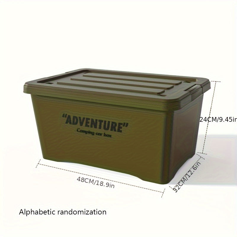 Outdoor Camping Storage Box Car Trunk Box Large Capacity Storage Box