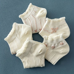 5pairs Sweet Texture Socks Pack Women's Socks
