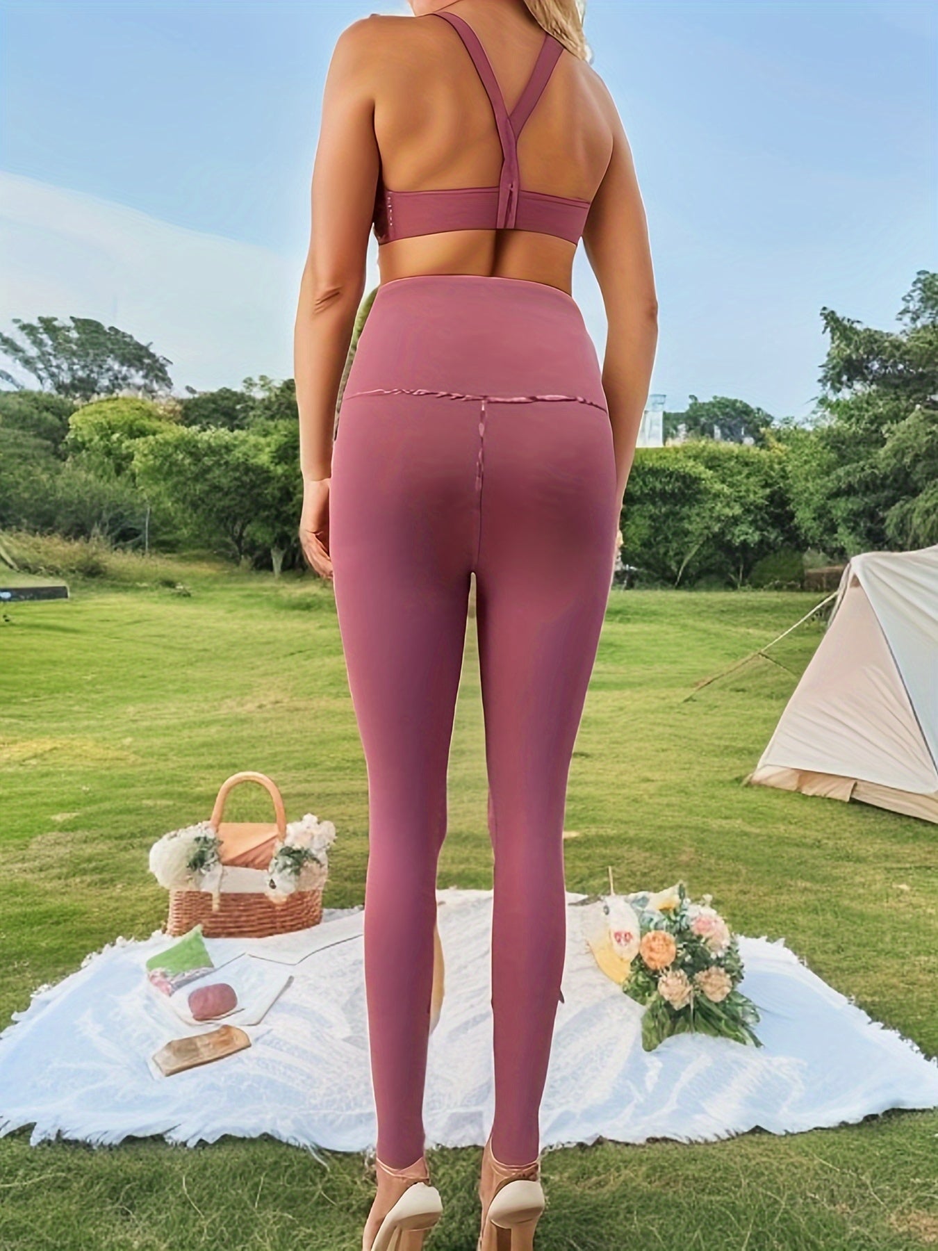Seamless Butt Lifting Yoga Pants High Elastic Fitness Leggings
