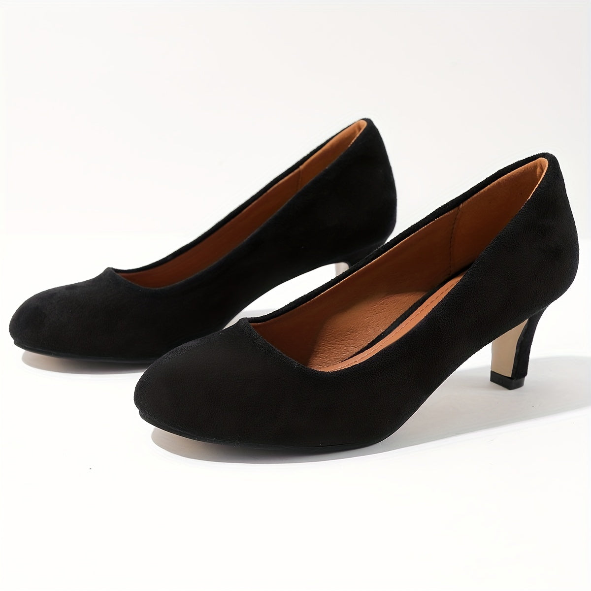 Women's Waterproof Stiletto Shoes Slip On Pumps