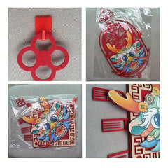 Dragon Pendant Chinese Door Hanging Blessing Decorative Supplies