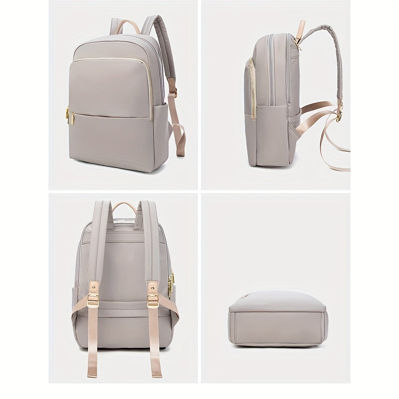 Waterproof 14-Inch Laptop Backpack Oxford Cloth Travel Schoolbag