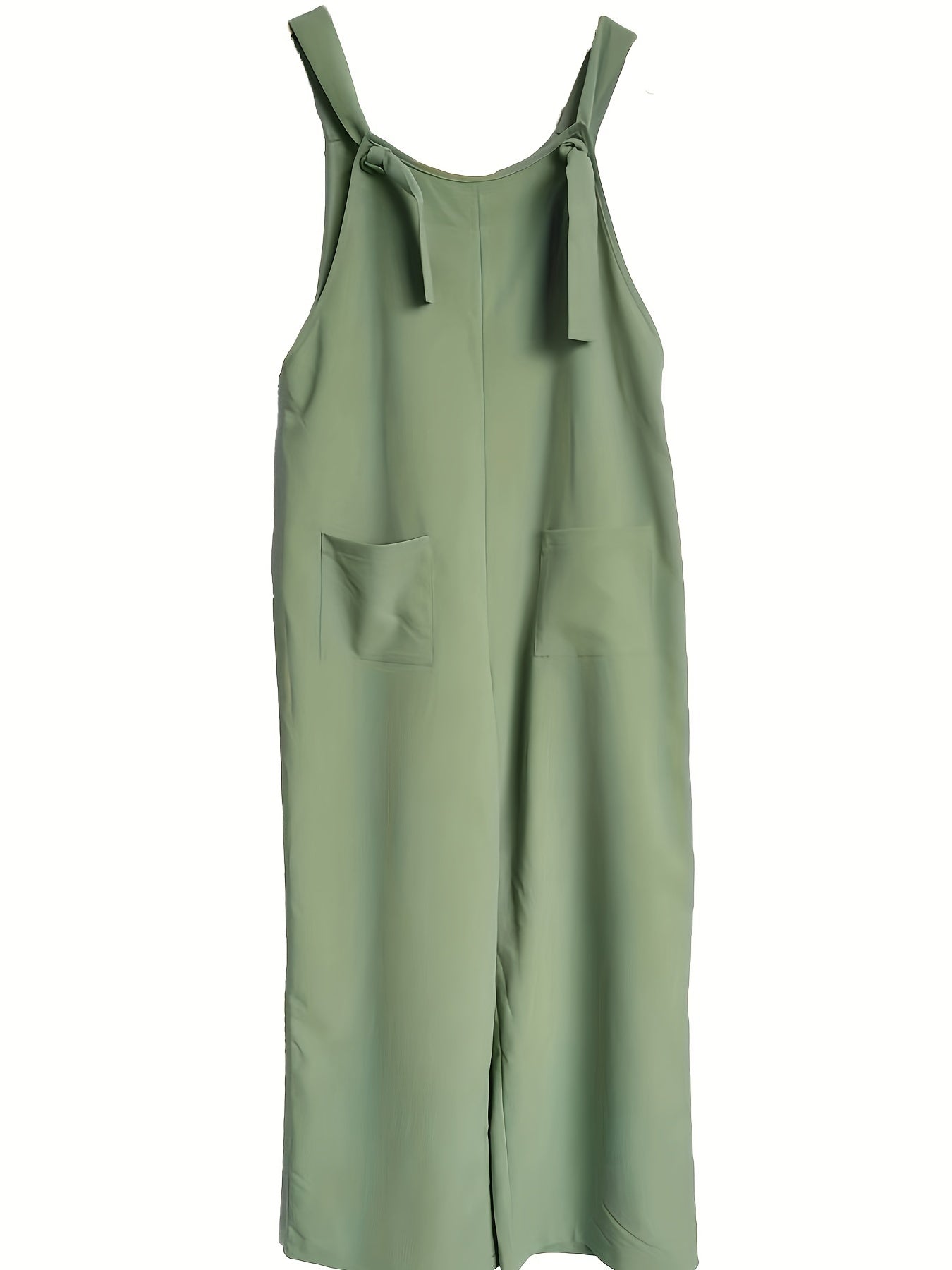 Sleeveless Dual Pocket Jumpsuit for Women