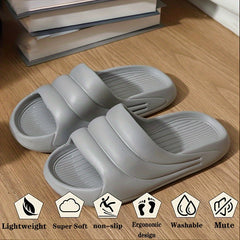 Men's Quick Drying Non Slip Slides for Indoor/Outdoor Summer