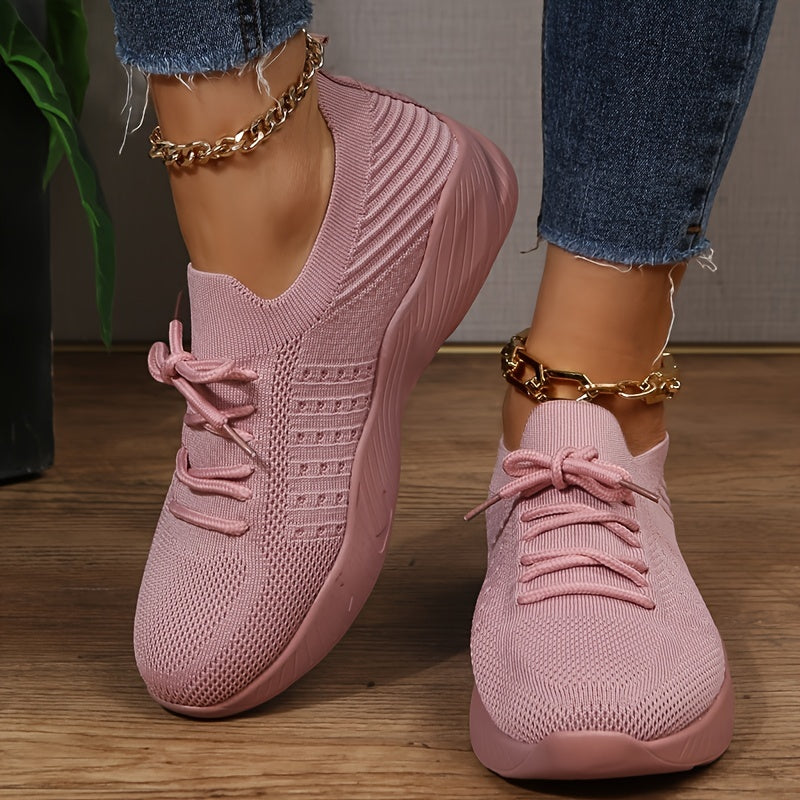 Women's Outdoor Woven Sneakers Breathable Running Shoes
