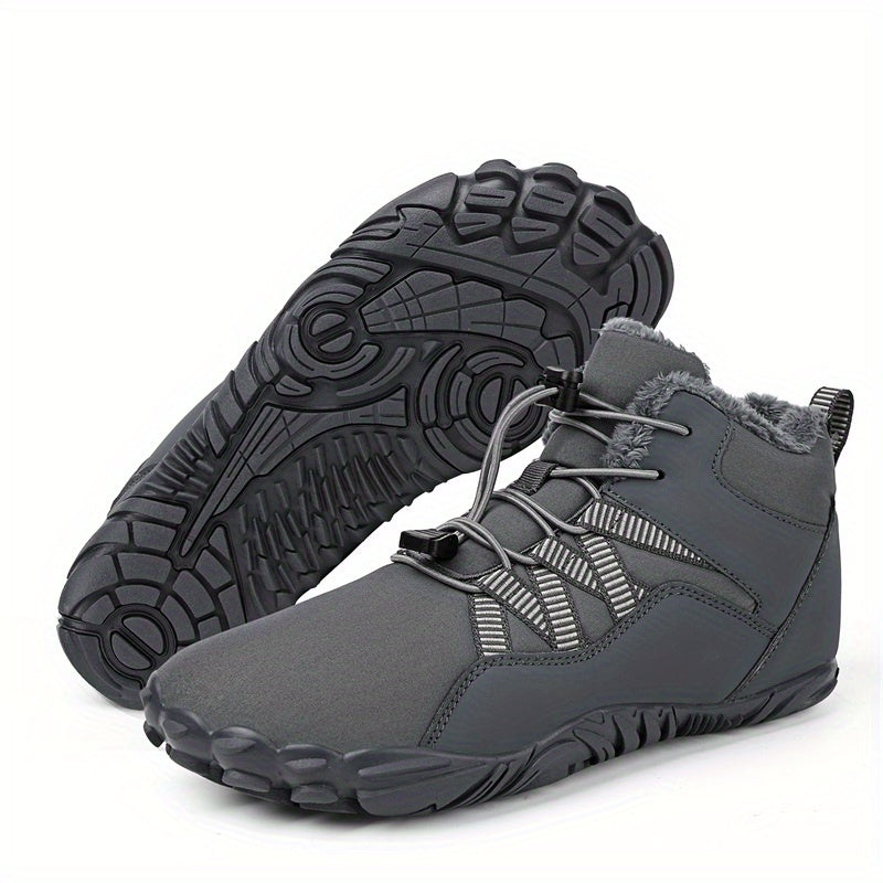 Women's Plush Lined Hiking Boots Winter Warm Ankle Boots