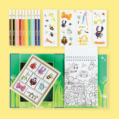 Backyard Bugs Colouring Set for Kids