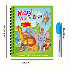 Magic Watercolor Painting Book for Kids Portable Creative Toy