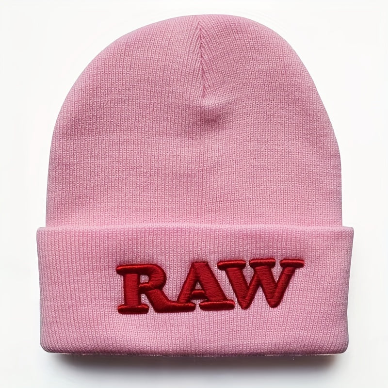 High 3D Embroidery Knit Hat Street Hip Hop