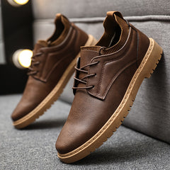 Men's Derby Lace Up Dress Shoes For Business and Formal Events